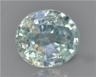 Blue Zircon Natural Certified 4.25 carats (90279 )